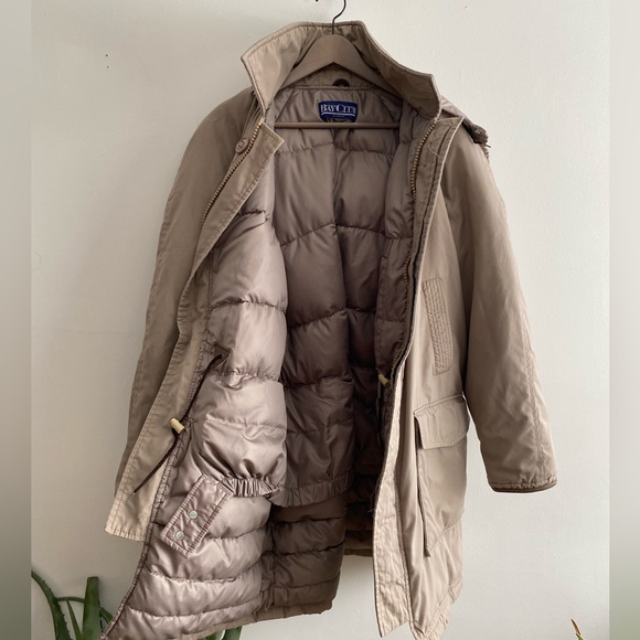 Vintage 80s/90s Khaki/Beige Bay Club Jacket - M-L - Picture 5 of 6